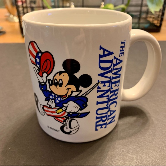 Vintage Mug - The American Adventure Mickey Mouse Epcot Center Mug - Picture 3 of 5